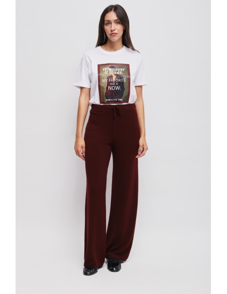 Pantalon en maille Maryley