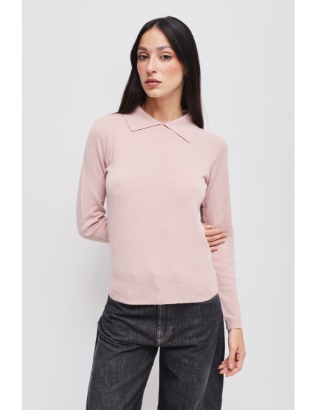 Pull en viscose avec col Maryley