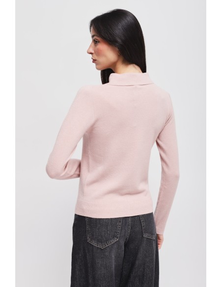 Pull en viscose avec col Maryley