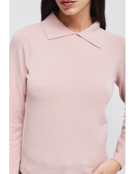 Pull en viscose avec col Maryley
