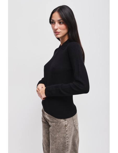 Pull en viscose avec col Maryley