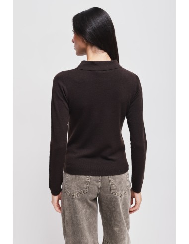 Pull en viscose avec col Maryley