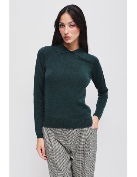 Pull en viscose avec col Maryley