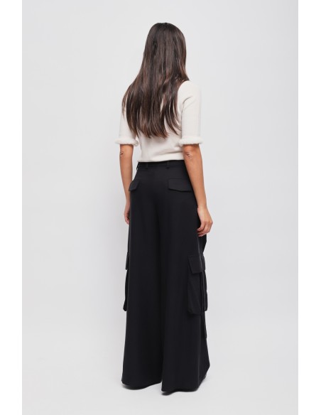 Cargo broek van viscose van Maryley