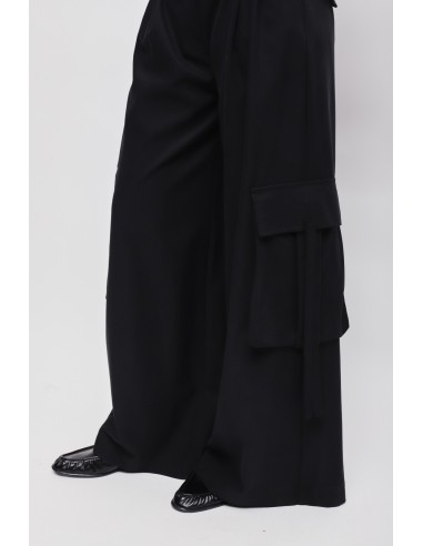 Pantalon cargo en viscose Maryley