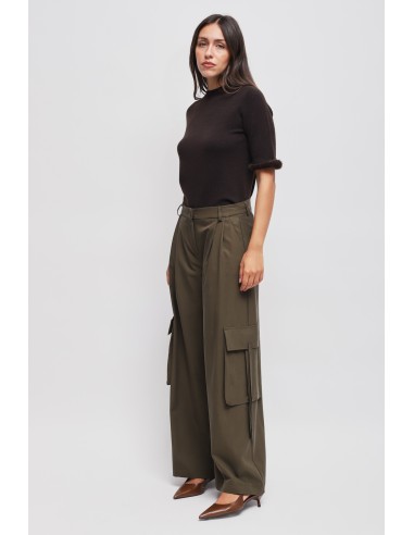 Cargo broek van viscose van Maryley