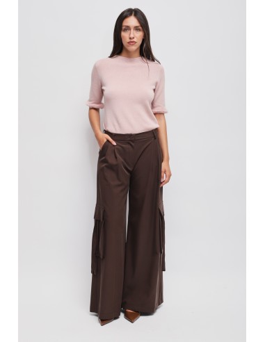 Pantalon cargo en viscose Maryley