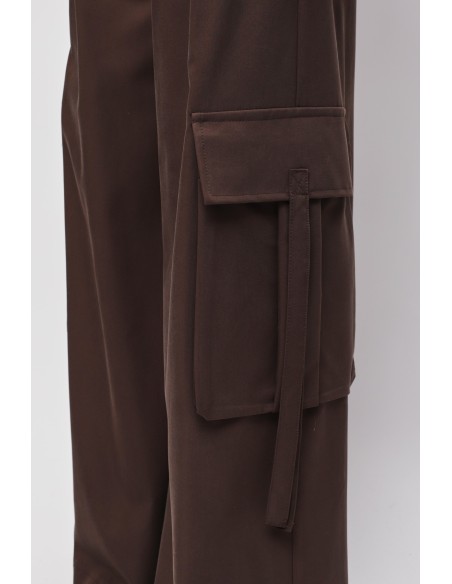 Cargo broek van viscose van Maryley
