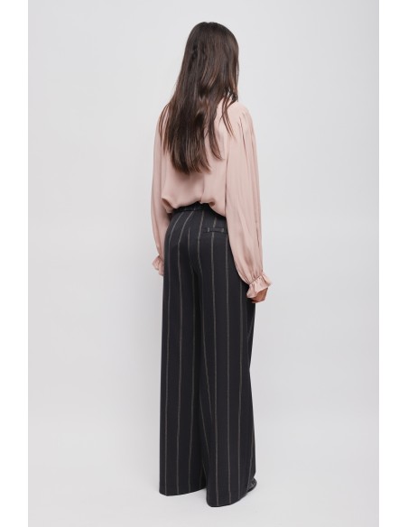 Maryley - Pantalon à pinces pour palais