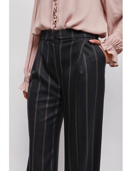 Maryley - Pantalon à pinces pour palais