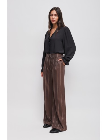 Maryley - Pantalon à pinces pour palais