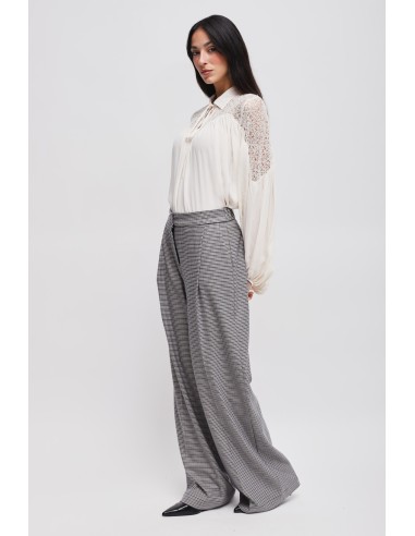 Maryley - Pantalon Pied De Poule Palace