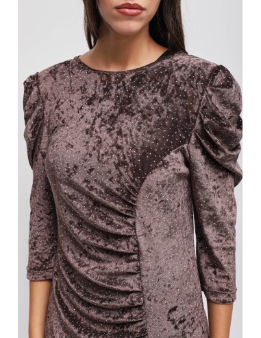 Lange jurk met strass-steentjes Maryley