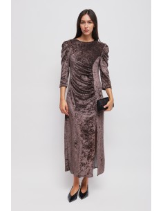 Lange jurk met strass-steentjes Maryley