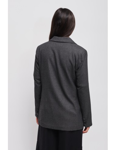 Maryley Veste à simple boutonnage avec clous