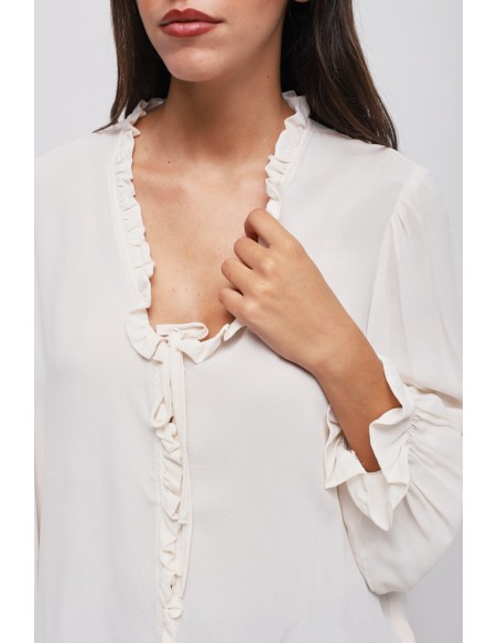 Maryley-blouse van viscose