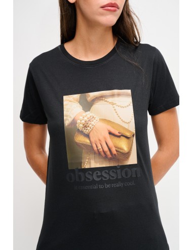 T-shirt décontracté à imprimé Maryley