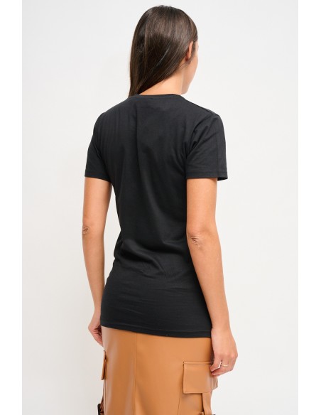 T-shirt en coton avec imprimé Maryley