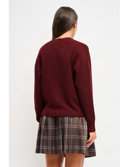 Cardigan met zakken van Maryley