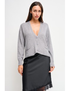 Cardigan met zakken van Maryley