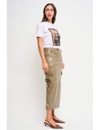 Cargo-rok van ecologisch leer Maryley