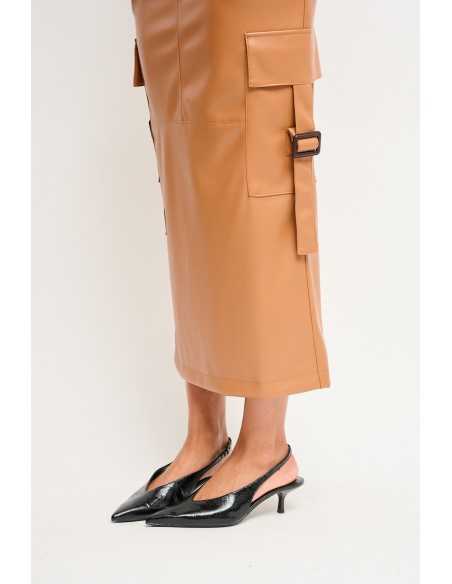 Cargo-rok van ecologisch leer Maryley