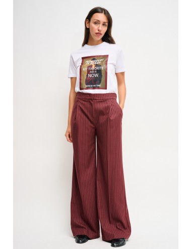 Maryley - Pantalon à pinces pour palais