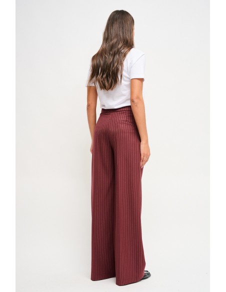 Maryley - Pantalon à pinces pour palais