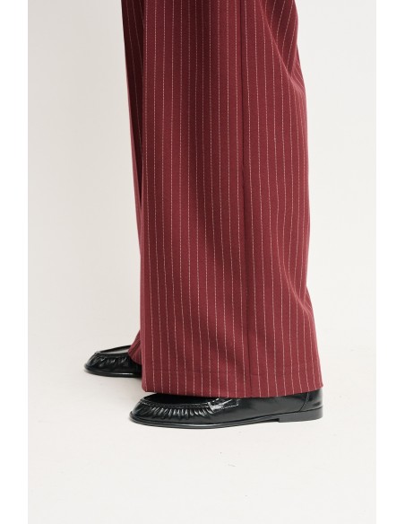 Maryley - Pantalon à pinces pour palais