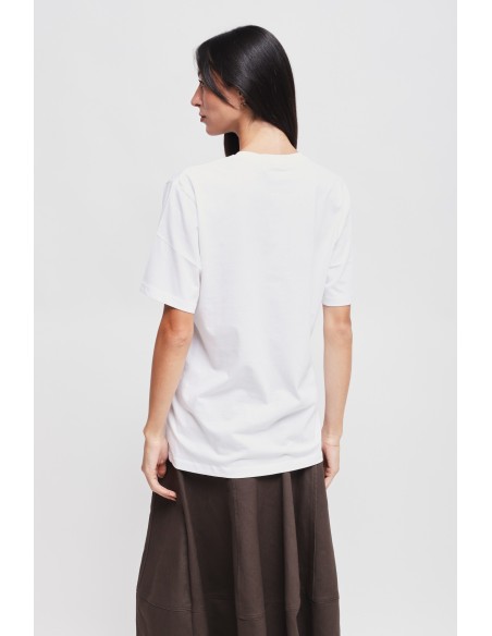 Maryley - T-shirt en coton imprimé ours