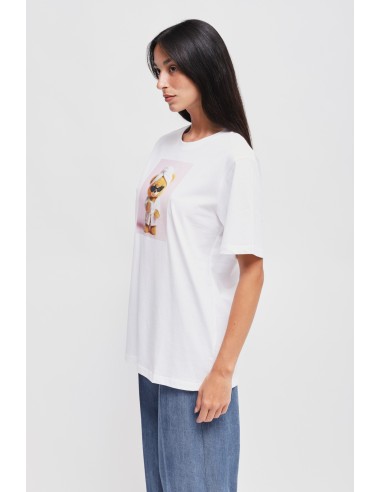 Maryley - T-shirt en coton imprimé ours