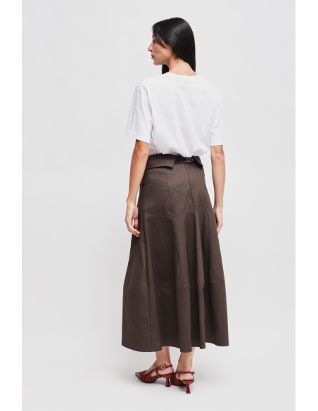 Katoenen rok met ceintuur Maryley