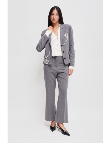 Veste avec applications de strass Maryley