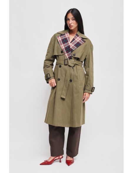 Trench-coat en coton Maryley