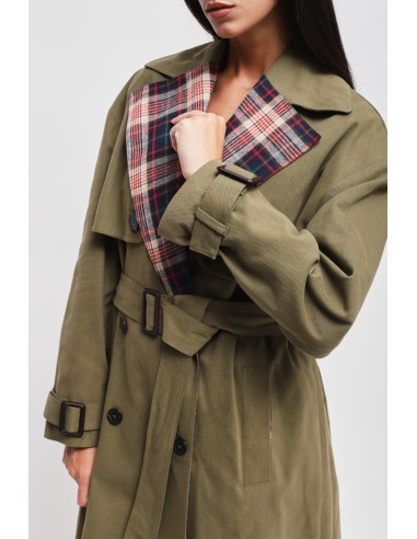 Trench-coat en coton Maryley