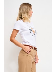 Maryley - T-shirt en coton imprimé ours 2