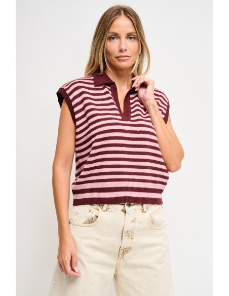 Polo rayé Maryley