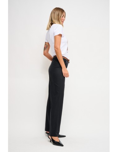 Maryley - Pantalon de palace à double ceinture