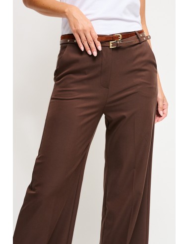 Maryley - Pantalon de palace à double ceinture