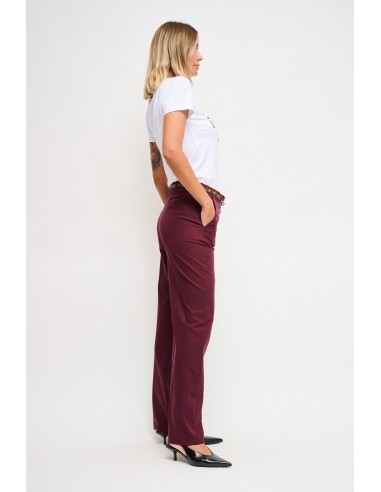 Maryley - Pantalon de palace à double ceinture