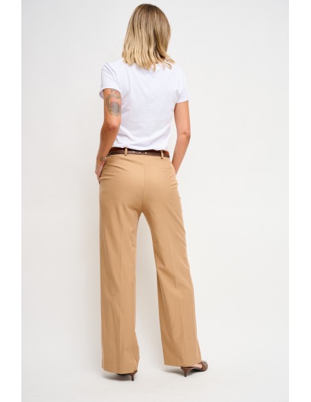 Maryley - Pantalon de palace à double ceinture