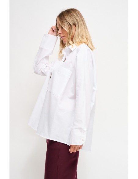 Oversized katoenen overhemd Maryley