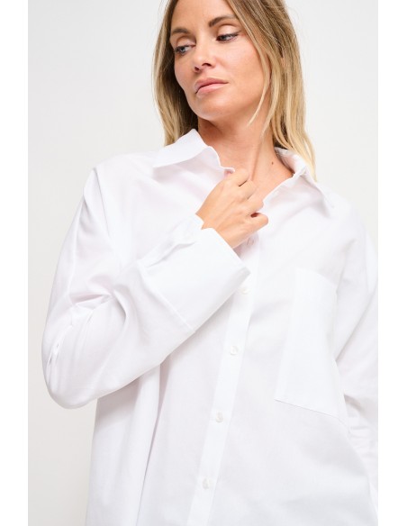 Oversized katoenen overhemd Maryley