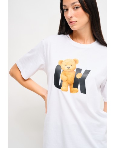 Casual-chic T-shirt met print van Maryley
