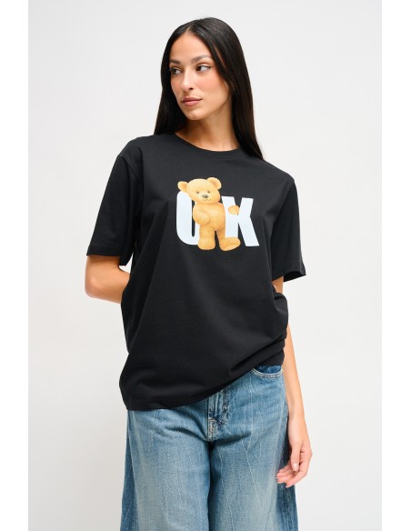 Casual-chic T-shirt met print van Maryley