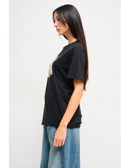 T-shirt chic décontracté avec imprimé Maryley