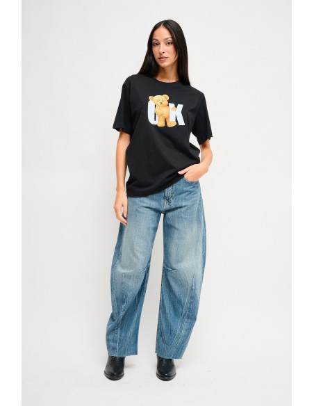 T-shirt chic décontracté avec imprimé Maryley