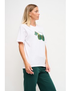 Katoenen T-shirt met Maryley-print 2