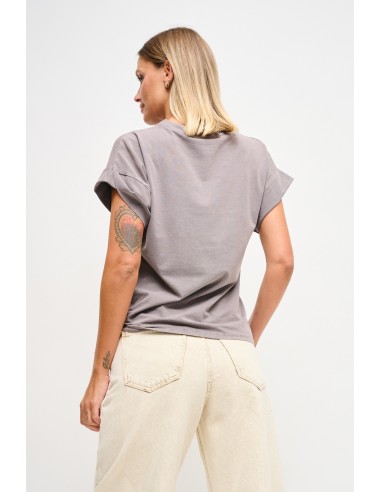 Casual-chic T-shirt met print van Maryley