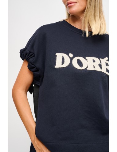 Maryley Sweatshirt sans manches avec rubans latéraux